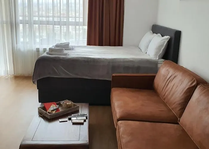 студио тони в модерна сграда с фитнес в централна Apartment